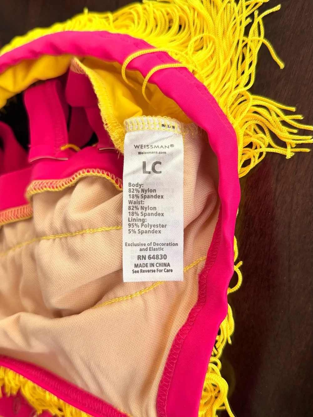 Weissman bright yellow